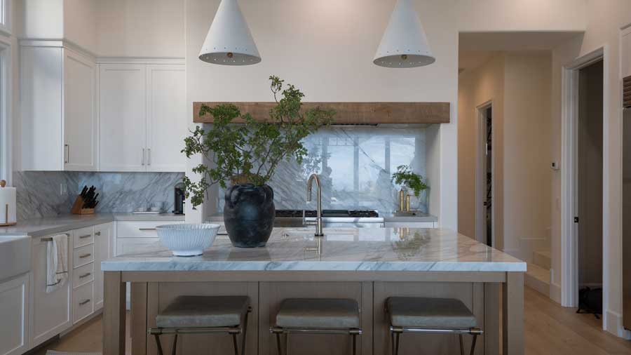 evin iç dizaynında mermer ürünlerden yararlanma