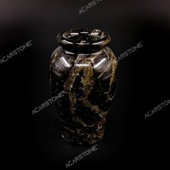 Black Marble Pen Holder