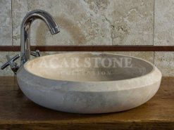 Classic Travertine Sink