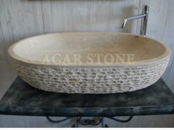 Ellipse Large Gear Scanning Beige Sink