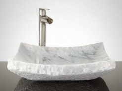Leaf Split Marble Sink