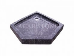 Pentagon Marble Shower Tray