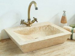 Travertine Bathroom Sink