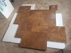 Dark Travertine Pattern Set