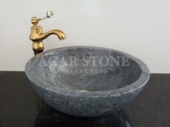 Tundra Gray Marble Sink
