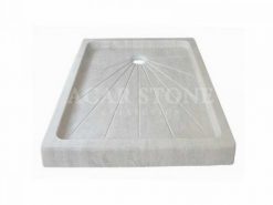White Marble Shower Tray