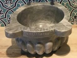 شرائح البطيخ من الرخام الرمادي كورنا