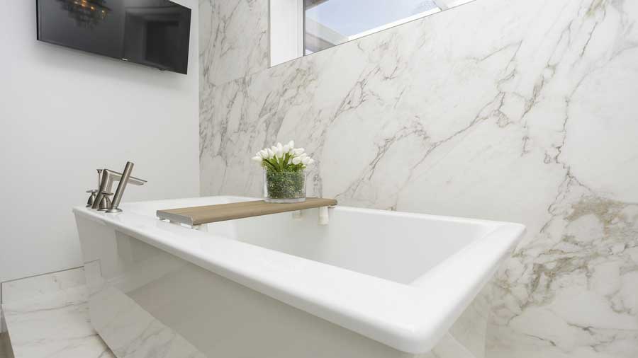 iç mekanda mermer kullanımları