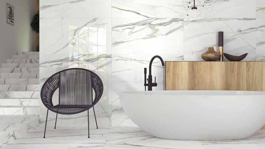 mermer ve minimal dekorasyon